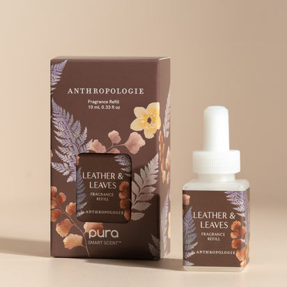 Leather & Leaves Smart Home Fragrance Refill, 10mL