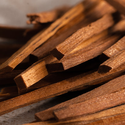 Close-up of sandalwood